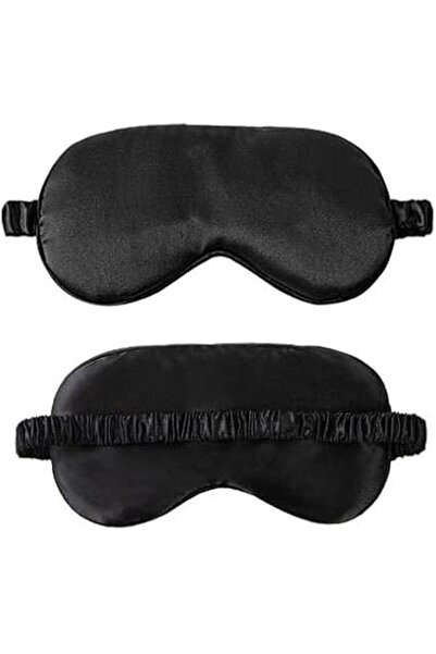 Arabest قناع عين أسود للنوم، مصنوع من قماش ناعم ومريح، غطاء للعينين أثناء الل...