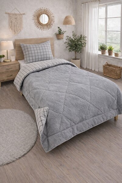 Federico Fabrizio Paradise Cotton Wellsoft Single Double-Sided Quilt + Pillow...