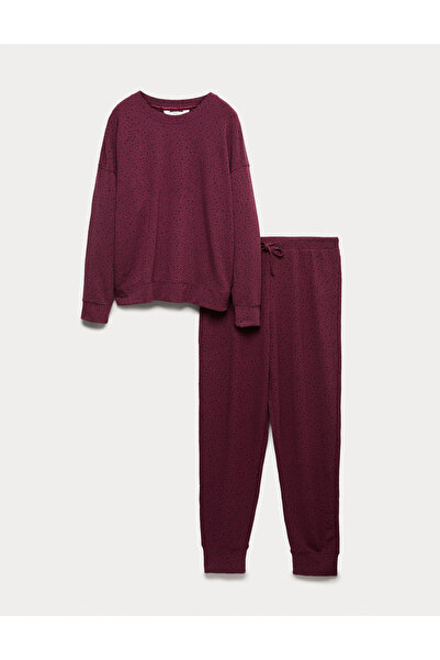 Marks & Spencer Flexifit Yıldız Baskılı Pijama Takımı