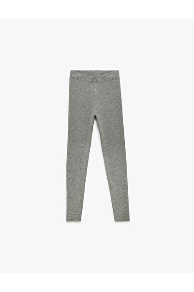 Koton Girl's Knitwear Trousers 6Wkg40004Ht Anthracite