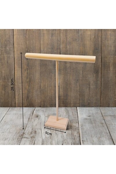 Choice L 3 Sizes Wooden Bracelet Display Stands T-bar Jewelry Holder Necklace...