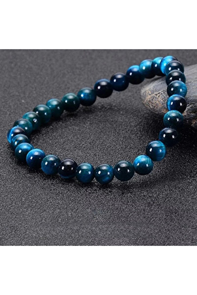 Choice 6mm Bracelet 1 pulsera minimalista de cuentas de piedra de ojo de tigr...