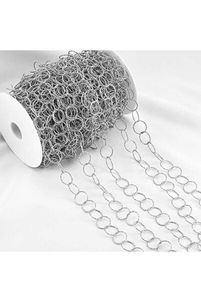 Choice سلسلة فولاذية بطول متر واحد، قطرها 14 مم، مصنوعة من الفولاذ المقاوم لل...