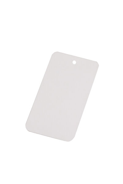Choice1 5x9cm white 50pcs 4x6/5x9cm Rectangle Blank Plastic Tags Blank Mercha...