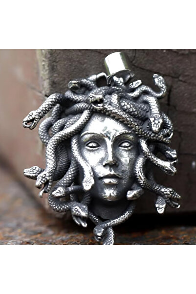 Choice قلادة جديدة 2023 من الفولاذ المقاوم للصدأ 316L للرجال قلادة ميدوسا على...