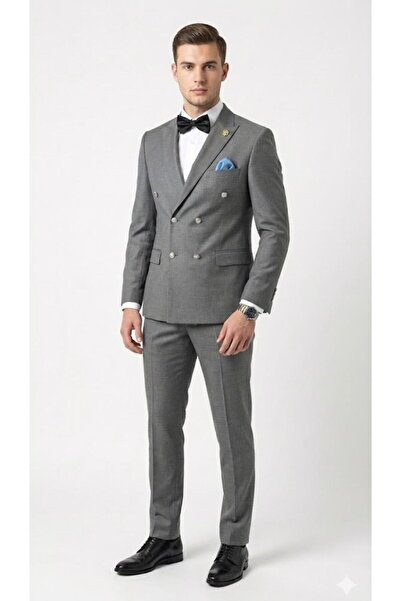 Plus Scorpion Elegant men's suit with 6 buttons