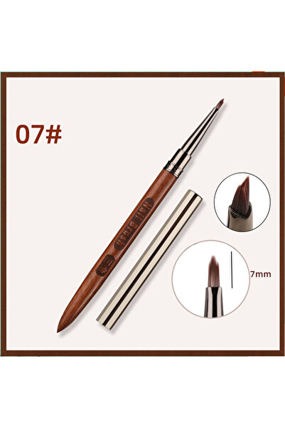 Choice G-B593-07 فرشاة فن الأظافر، ملعقة مثلثة، قلم رسم وتلوين، قلم تحديد ...
