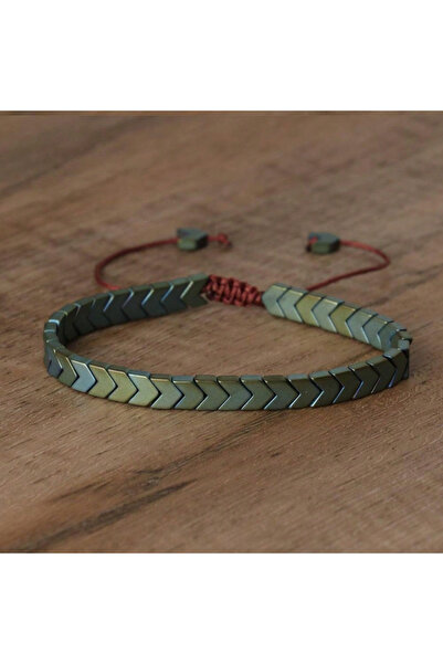 Choice سوار رجالي عصري متعدد الألوان، مصنوع من الخرز الأخضر، هدية مثالية، قاب...