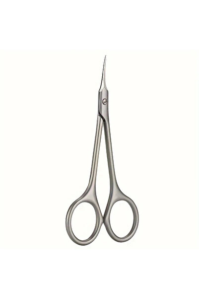 choice2 مقص أظافر فضي اللون من الفولاذ المقاوم للصدأ ذو طرف منحني وشفرة رفيعة...