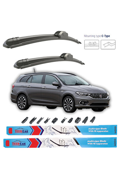 TEAMCAR Υαλοκαθαριστήρες Fiat Tipo (356) ESTATE, KOMBI 2015-2020