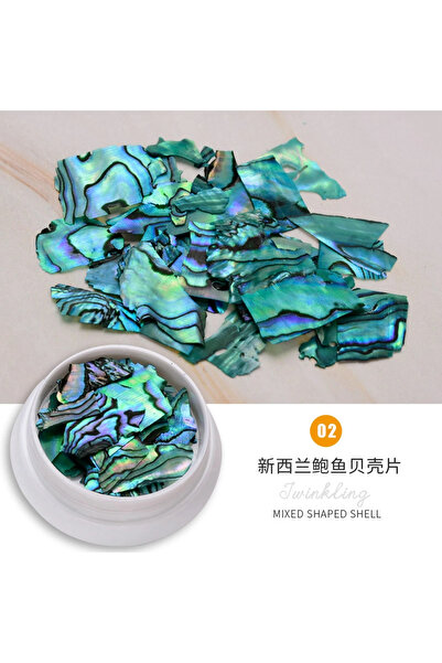 Choice Style2 Women Nail Art Ultra Thin Accessories Shell Slice New Zealand B...