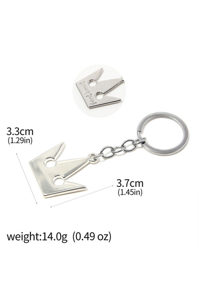 Miniso K00112 Game Kingdom Hearts Sora Key Keychain Keyblade Weapon Model Rem...