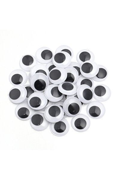 Choice 20mm 100pcs 50-500pcs DIY Movable Eyes Simulation Animal Eyeball Black...