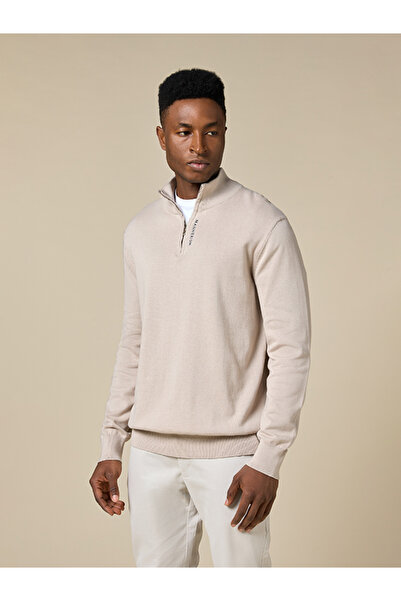 Mannerism Beige Cotton Jumper