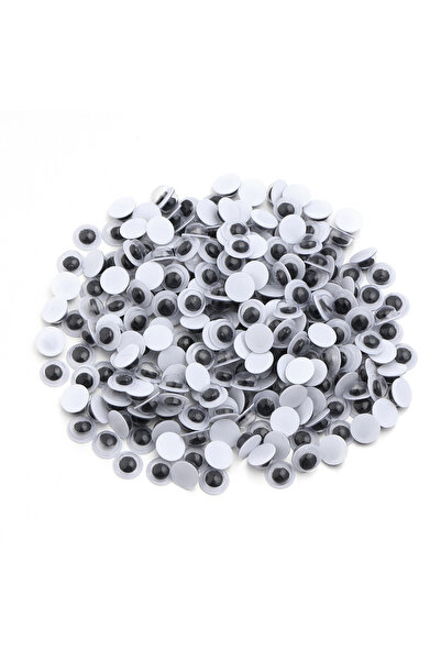 Choice 6mm 500pcs 50-500pcs DIY Movable Eyes Simulation Animal Eyeball Black ...