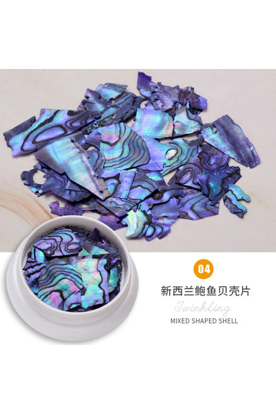 Choice Style4 Women Nail Art Ultra Thin Accessories Shell Slice New Zealand B...