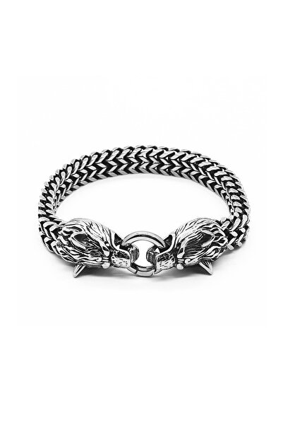 Choice سوار بتصميم عتيق مستوحى من أسلوب الفايكنج، بطول 20 سم، مصنوع من الفولا...