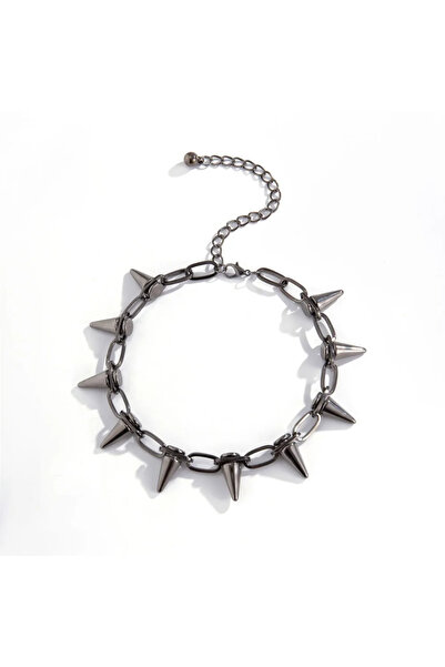 Choice قلادة نسائية مصنوعة يدويًا بأسلوب بلاك بانك غوثيك هاراجوكو، مزينة بمسا...