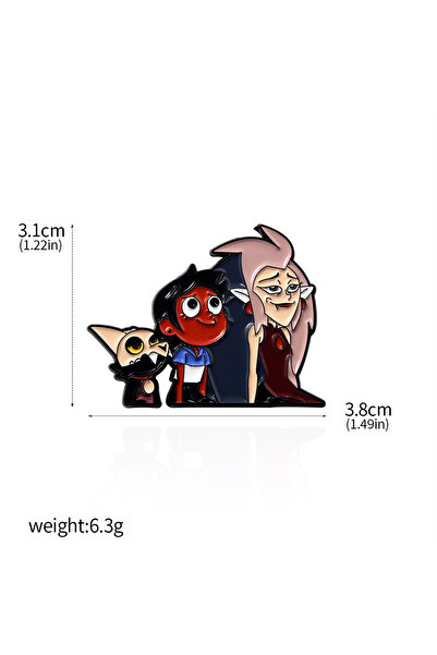 Miniso X00457 سلسلة مفاتيح أنمي ذا أول هاوس، قلادة مفتاح بوابة أميتي، قلادة ع...