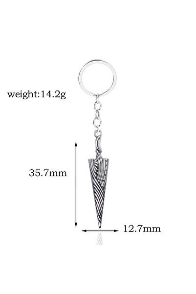 Choice K00647 Game Hollow Knight Bone Nail Logo Keychain Necklace Jewelry Gif...