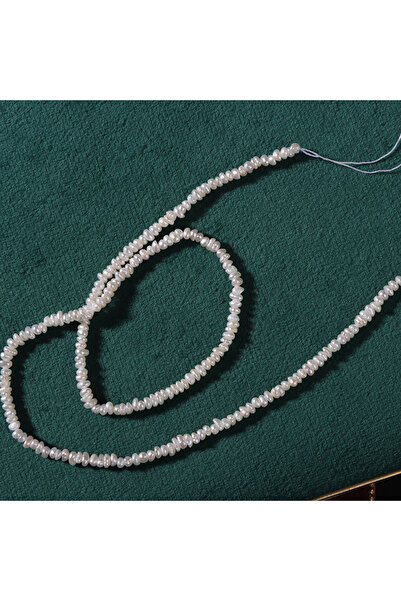 Choice 3mm WHITE Natural Freshwater Pearls Jewelry Accessories Necklace Semi-...