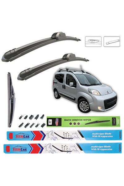 TEAMCAR Ștergătoare de parbriz Fiat Qubo (225) 2008-2019 - Set complet
