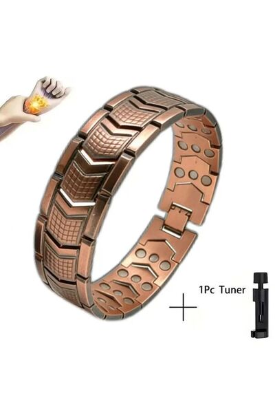 Choice 22cm Antique Copper Plated Popular Large-Size Men’s Retro Strong Pure ...