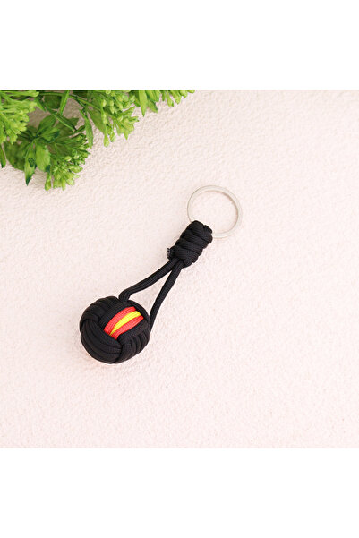 Choice black Mini Polyester Ball Pendant Keychain Cute Sport Keyring Key Chai...