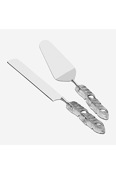 CHIARA ALESSI Gri Pirinç Servis Seti