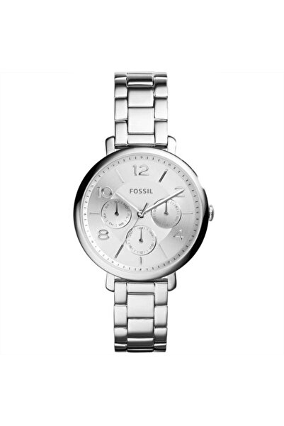 Fossil Jacqueline ES3664 watch, Multifunction, silver stainless steel, 36mm c...