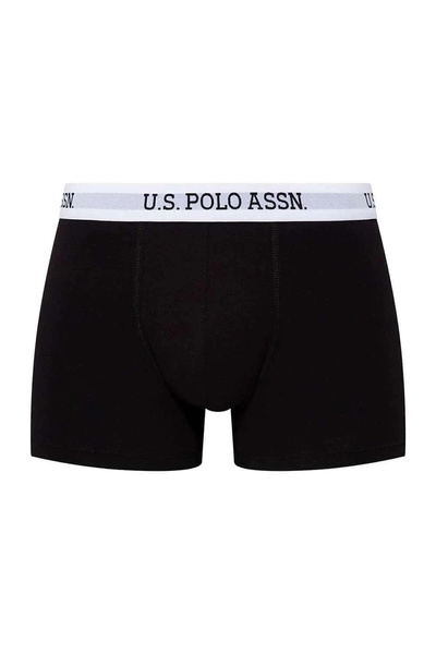 U.S. Polo Assn. Boxer unic negru cu licență pentru bărbați