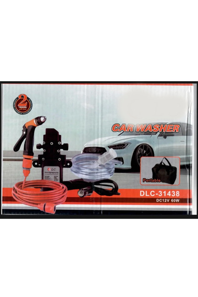 Biki مضخة غسيل سيارات محمولة 12 فولت ضغط عالي ذاتيّة السحب