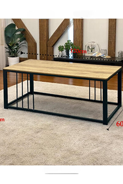 BEC39 Modern rectangular wooden serving table