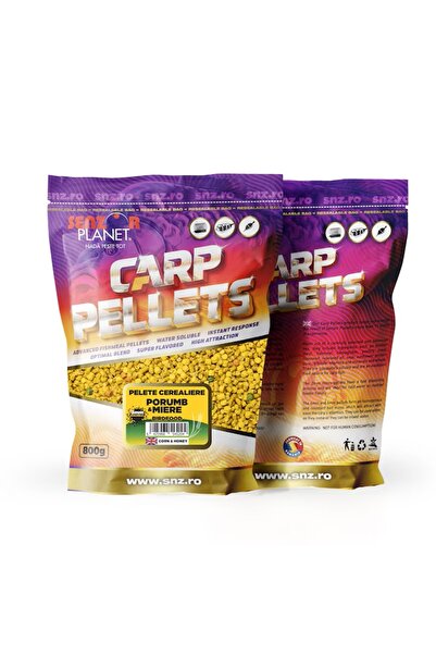 Senzor Planet PELETE CEREALIERE PORUMB & MIERE (GALBEN) 3mm 800g