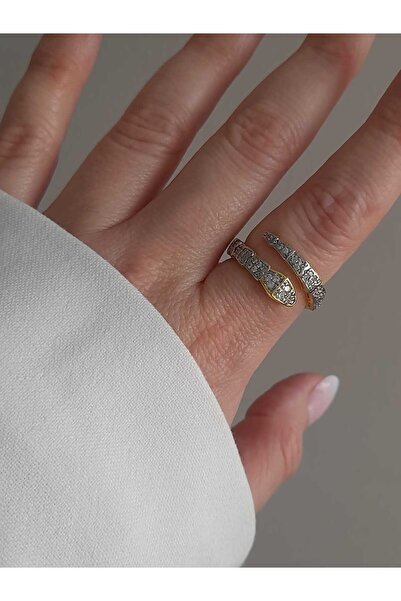 Bubbleatelier خاتم موديل من حجر الزركون الفولاذي مقاوم للتصبغ