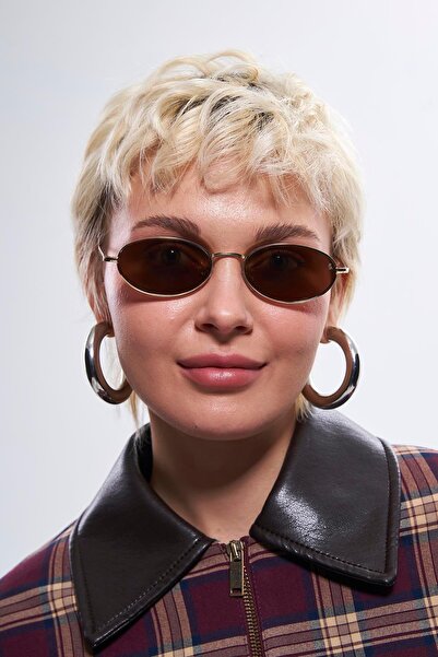 Bilge Karga Cody Gold Brown Sunglasses