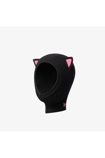 NEW ERA قبعة سوداء للأطفال من Cat Ears Balaclava
