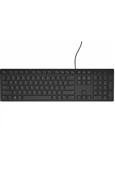 Dell KB216 Multimedia Kablolu Usb F Klavye Türkçe Siyah 580-ADGO