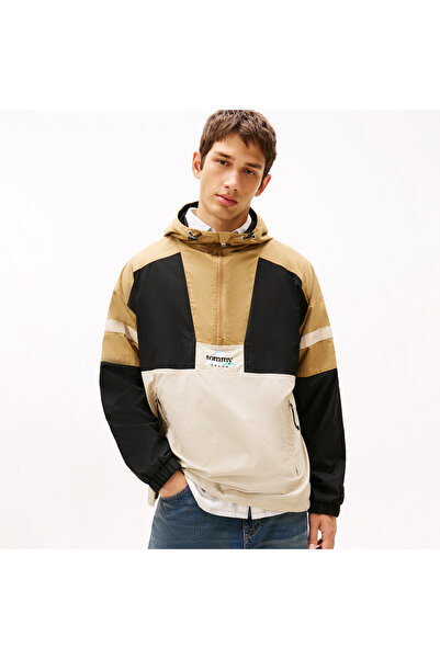 Tommy Hilfiger Light Weight Nylon Anorak Erkek Bej Ceket