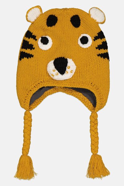 Cool Club Toddlers Boy Knitted Beanie, Mustard