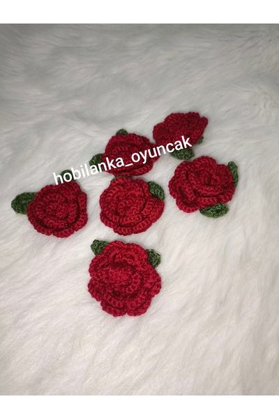 hobilanka Hand-Knitted Appliques Hobilankatoy Comes in 10 Pieces