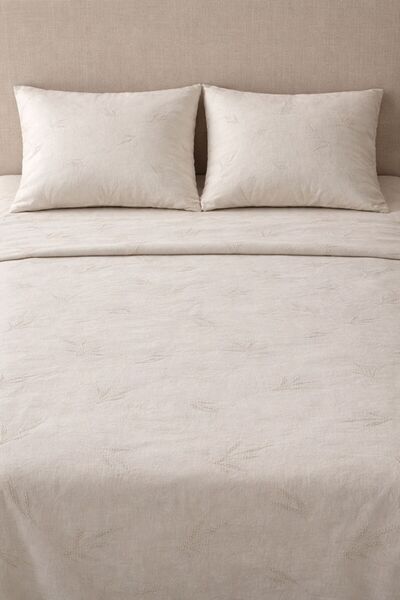 FIRAT RİZE BEZLERİ Rize Diaper Woven Bed Sheet Double Size & 2 Pillowcases