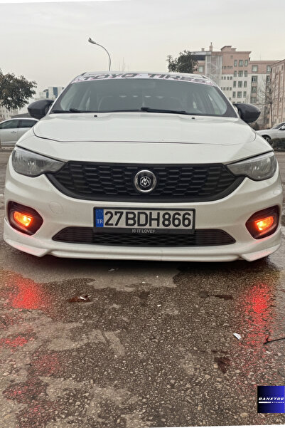 Banxtre Fiat Egea için Turuncu Renk Far Sticker (Sağ Ve Sol)