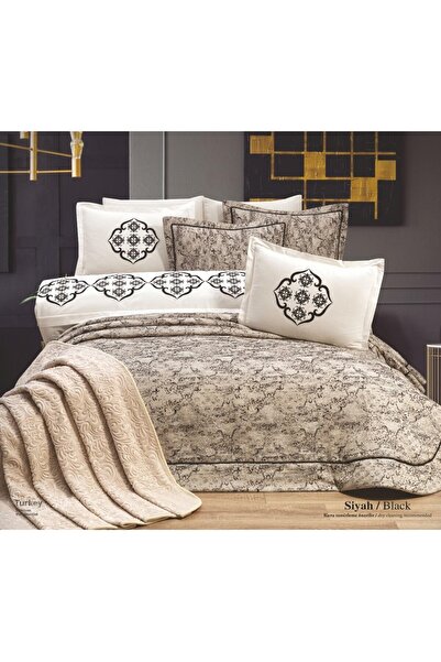 Bella Home Jasmin 10 Piece Advantageous Dowry Set - Black with Original Luxur...