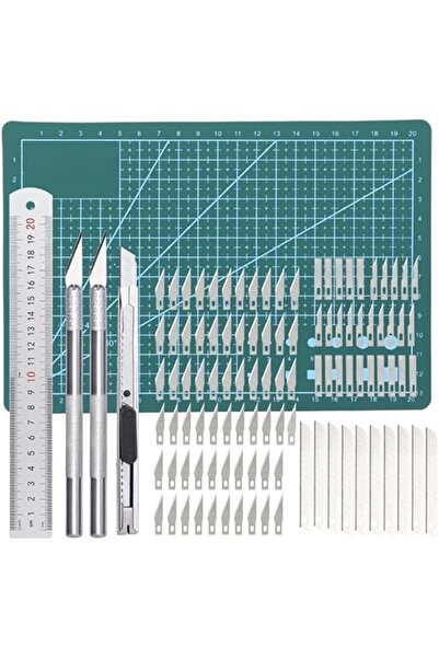Arabest Precision Craft Knife Set - 40Pcs Hobby Cutting Kit with 5 Exacto Bla...