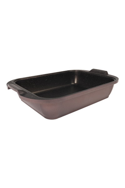 Akdeniz Matrix Fırın Tepsisi Kendinden Kuplu Rose Gold