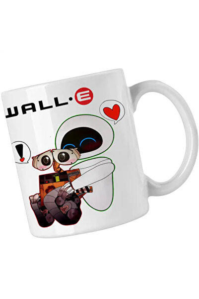OEM Mug Wall-E Love Eve Dragobete Valentines Day Romantic