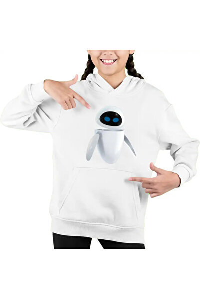 OEM Hanorac Copii Fete Wall-E Robot Avansat Eve Viitor SF Desen Animat