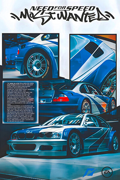 Hayal Poster Retro Ahşap Poster Bmw Araba 39 Poster 20x30