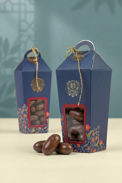 Paşa Dairesi Sütlü Çikolata Kaplı Portakallı Draje Hediyelik Kutulu 200 gr